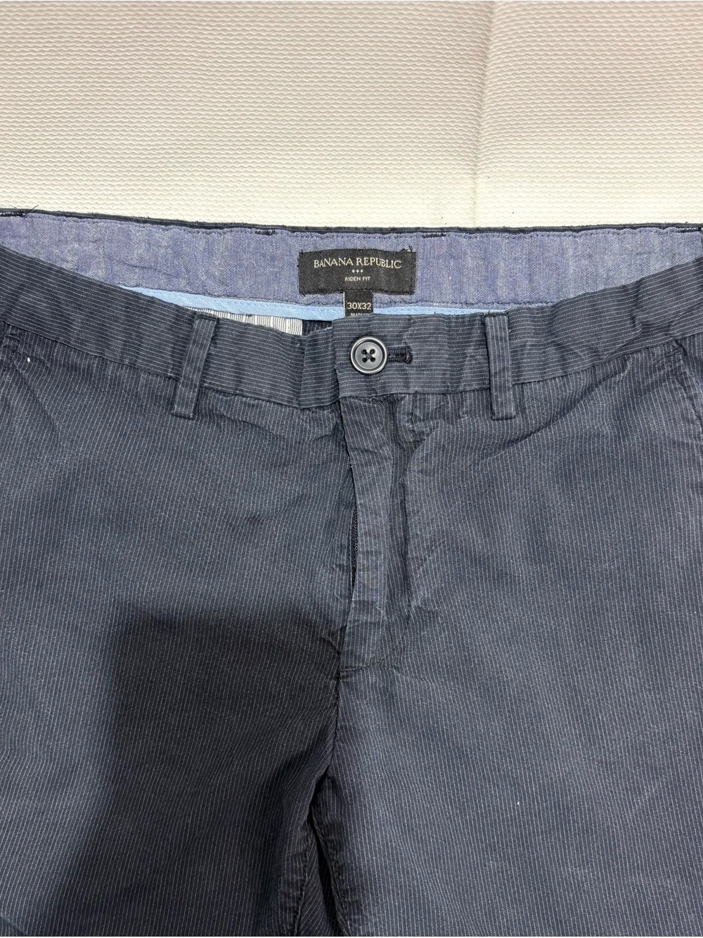 Banana Republic Men’s Navy Slim Straight Jeans